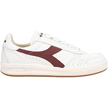 Diadora Mens B.Elite H Italia Sport Perforated Lace Up Sneakers Shoes Casual - White - Size 6 M