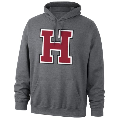 Top of the World NCAA Harvard Crimson Hoodie Sweatshirt Dark Heather Icon, Dark Heather, Size Medium