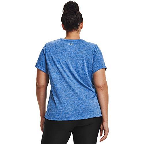 Image of Under Armour Plus Size Tech Solid Short Sleeve V-Neck