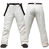【Produktdetails】Diese Herren Skihose ist mit einem abnehmbaren Riemen und einem verstellbaren Hüftgurt ausgestattet, die Hose wird durch einen Reißverschluss gesteuert und lässt sich frei verstellen. Die Reißverschlusstaschen auf beiden Seiten verhindern das Herausfallen und Verlieren von Wertsachen.