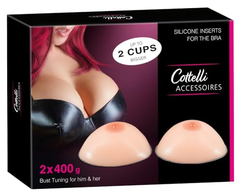 Protheses Mammaires en Silicone Amovibles Cottelli Collection 400g
