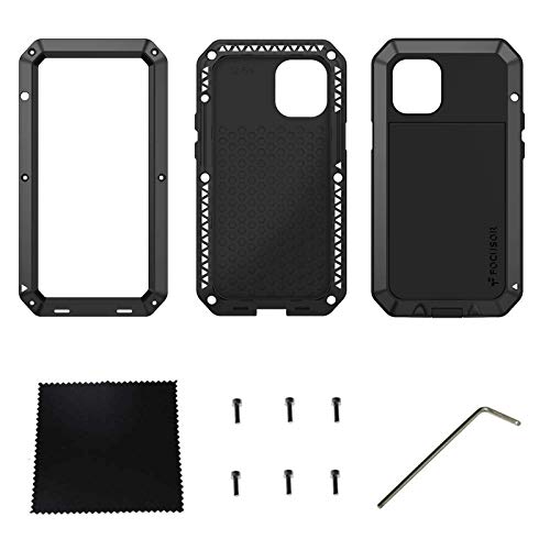 Coque iPhone 12 Pro Max métallique blindée protection intégrale - 6