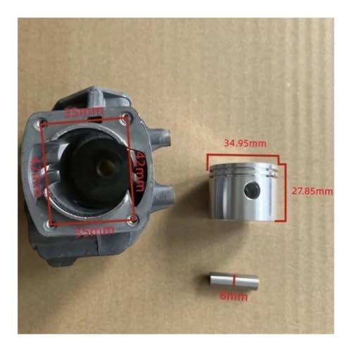 Kit segments de piston cylindre pour 251 251TS usinage de précision