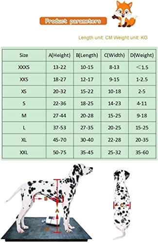 Yanhao Dog Wheelchair, Dog Walker, Advanced Small Animal Disability Paralyzed Sports Wheel, Hind Leg Rehabilitation (Size : Xxs) #TOP4