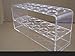 Preamer 12 Sockets Clear Acrylic Test Tube Rack 10ML Test Tubes,Plastic Centrifuge Tube Holder Stand