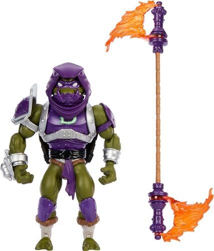 Masters of the Universe Origins Turtles of Grayskull Donatello Figura de acción articulada de la Guerra de los reptiles, juguete de Donnie de la unión de los mundos de las Tortugas Ninja y MOTU, JBM98