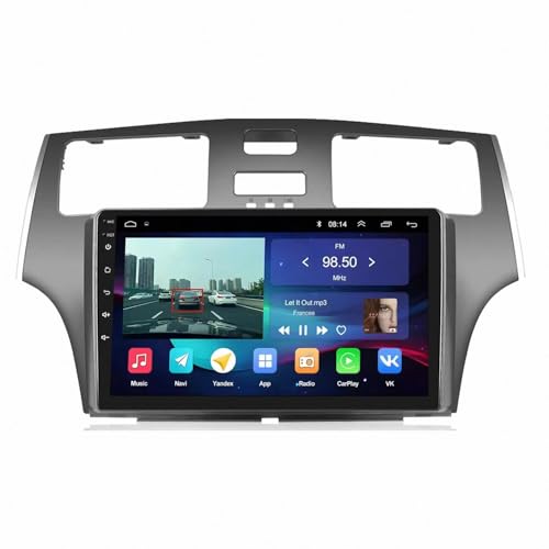 Pantalla de coche 2 DIN con Carplay inalámbrico y Android Auto para Lexus ES250
