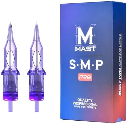 Mast Pro Smp Pmu Cartridges Needles Super Bugpin Tattoo Needles Round Liner for Tattoo Pen Machine 0801RL