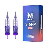Mast Pro Smp Professional Cartridges Tattoo Needles 1 Round Liner 0.25MM Needles for Permanent Makeup Hair Scalp 0801RL
