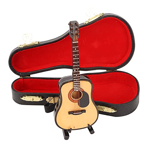 CUEA Modèle de Guitare Miniature, réplique de Guitare sûre et écologique pour Les Cadeaux de décoration de Bureau - Les Beatles, Paul McCartney, John Lennon, RIngo Starr, George Harrison CUEA Modèle de Guitare Miniature, réplique de Guitare sûre et écologique pour Les Cadeaux de décoration de Bureau