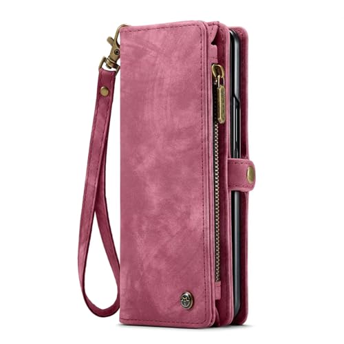 Fengyue P[X Galaxy Z Fold7 Ƃ̌݊ z^ J[h[ K CX[d Jo[ 蒠^ J[h|Pbgt [|Pbg 2 in 1 }Olbgz u ϏՌ Xgbvt