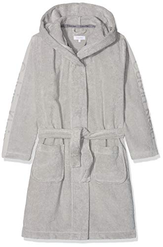 Tommy Hilfiger Robe Albornoz, Gris (High-Rise 415), 116 (Talla del Fabricante: Medium) para Niños