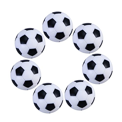 POPETPOP 8Pcs Replacement Soccer Balls for Tabletop Foosball Game Diameter Design Durable Accessory for Indoor Fun and Competitive Play