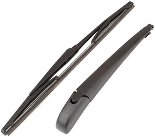 Car Rear Windshield Wiper Arm for Toyota Previa, Back Wiper Arm Blade Set Rubber Cleaning Window Replacements Parts