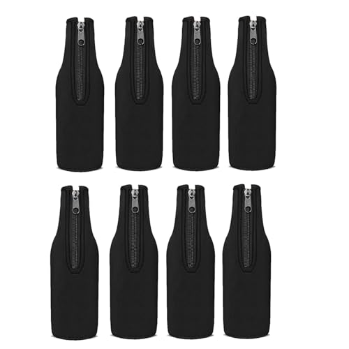 Fundas para enfriar de cerveza de neopreno grueso pack de 24 botellas de 12 oz 3