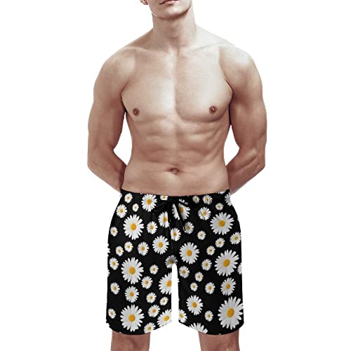 Swim Trunks Mens Quick Dry Beach Shorts with Mesh Lining Swimwear Bathing Suits4