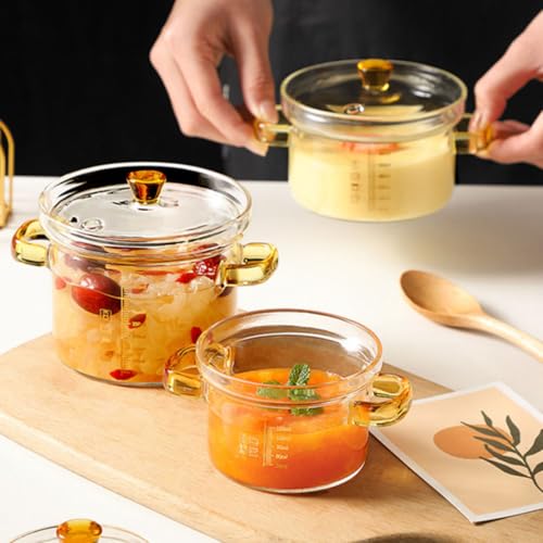 Pot à ragoût en verre transparent pour portion individuelle et cuisson douce - 7