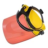 iplusmile Kopfmontiertes Leichtes Schweißgesichtsschutzschild mit Kratzfestem Transparentem Visier...