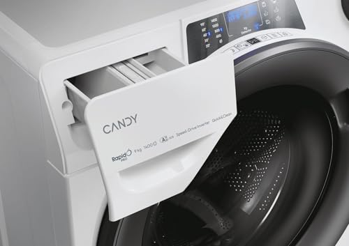 Lave linge hublot CANDY RP 496BWMR91 9.0kg classe A - vue 7
