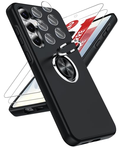 LeYi Coque pour Samsung Galaxy S25 FE / S25FE avec 2 Verre Trempé 2 Protection Camera, Telephone 256 Go/128 de Housses Protection Téléphone Case Portables...