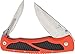 Havalon Knives 9004752 Titan Dual Blade Folding Knife, Blaze Orange