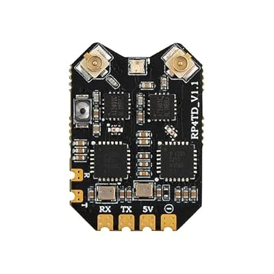 Radiomaster Pocket ELRS Transmitter & RP4TD-M ELRS Nano Receiver Ultimate Low Latency, Long Range FPV Controller Kit with Hall Gimbal & EdgeTX
