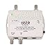 2-Port Bi-Directional Cable TV HDTV Amplifier Splitter Signal Booster with Passive Return Path