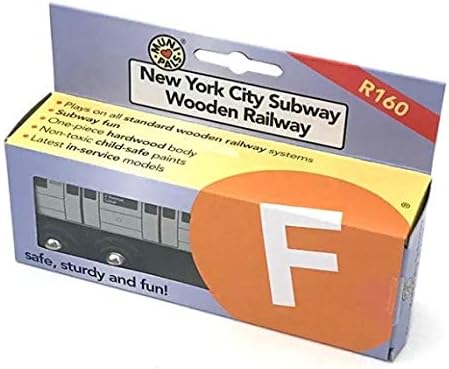 MUNI PALS MP01-110F Wooden Subway F Train NYC MTA Sixth Avenue Local R160 Car