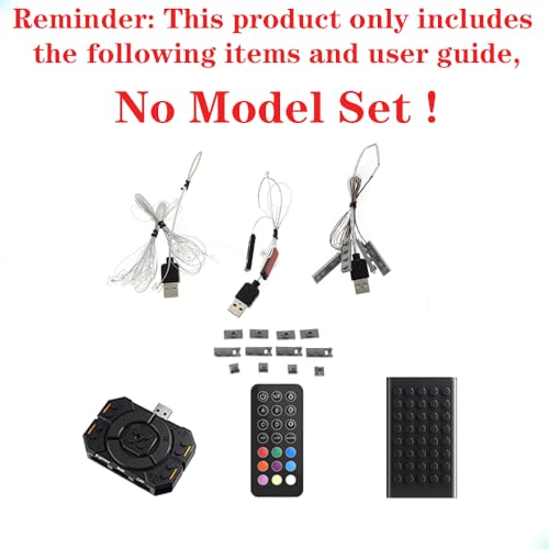 MENZAVA LED Light Set (Remote Control) Compatible with LEGO 76391 Hogwarts Icons - Image 3