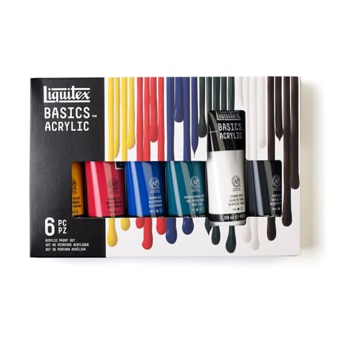 Liquitex BASICS Acrylic Paint Set,...