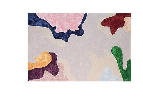 Image of Soft Pure Woolen Modern Collection Tufted Carpet for Living Room,Bedroom'Kitchen and Hall (12 X 18) Feet