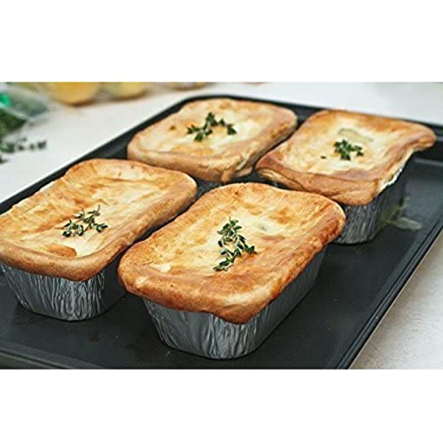 Party Bargains 2 Lb Loaf Pan - [10 Pack] 8.5" X 4.5" X 2.5" Heavy Duty Aluminum Loaf Pans For Baking Bread, Standard Size, Perfect For Baking Cakes, Lasagna, Meatloaf Pans #TOP4