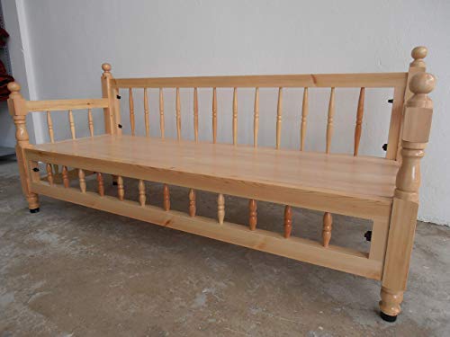 Handmade 3 Seater Outdoor Home Garden Bench For Arabic Floor Sofas,Outdoor Furniture,Garden Bench With Back #TOP2