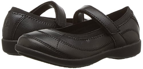 Hush Puppies Unisex Child Reese Mary Jane Flat, Black, 5 Big Kid Us #TOP6