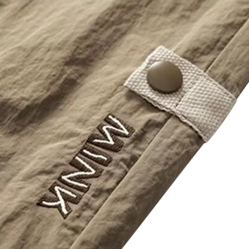 Mens Faux Silk Rayon Pants for Mens Pleated Straight Leg Basic Long Leg Fall Summer Pants 20254