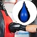 Menolana Boxing Hanging Ball, Punching Bag Fitness Home Gym Dodge Punch Ball Improve Speed, Hand Eye Coordination, Agility, Reaction, Blue