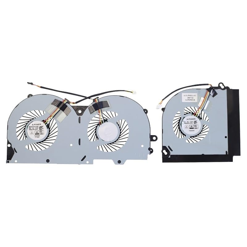 Ventilateur de refroidissement Clevo P950HR 6-31-P9502-HB0 CPU GPU
