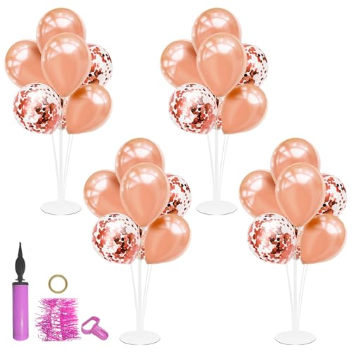 ZJDHPTY Rose Gold Balloon Stand image