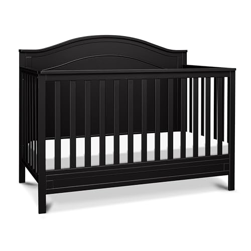 Image of Davinci Charlie 4-in-1 Convertible Crib in Ebony, Greenguard Gold Certified