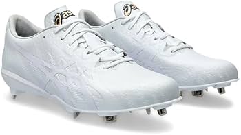 Amazon | [アシックス] 野球 スパイク 金具 高校野球対応 紐 大人 一般