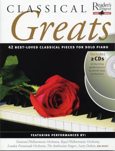 Classical Greats: Reader's Digest Piano Library Book/2-CD Pack (Reader’s Digest Piano Library)