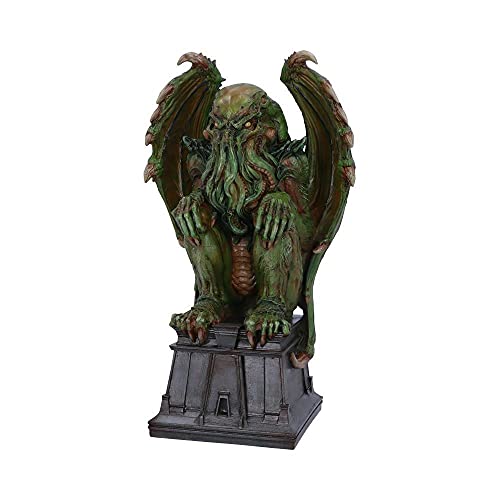 Nemesis Now James Ryman Green Cthulhu-Figura Decorativa, Resina, Verde, 32 cm
