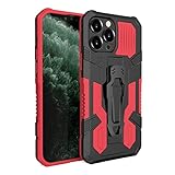 Jiajihua Case Compatible with Huawei Y5 Prime (2018),Compatible with Huawei Y5 (2018) / Enjoy 8e Youth Magnetic Mount Kickstand【PC+TPU】 2 in 1 Camera Protection Shockproof Cover Red