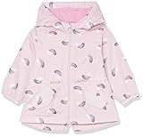 Carter's Baby Girls' Midweight Fleece Lined Anorak Jacket, Lilac Rainbows, 12MO