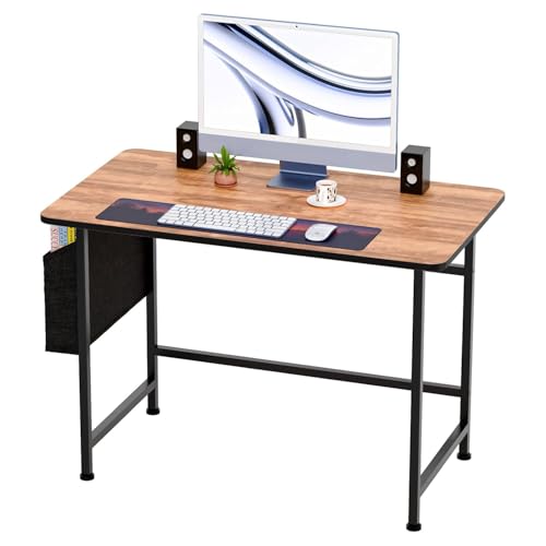 Image of Office Computer Table for Home /Writing Desk for Office /Folding Table for School /Folding Study Table /Work from Home Multipurpose Table (COM Wood)