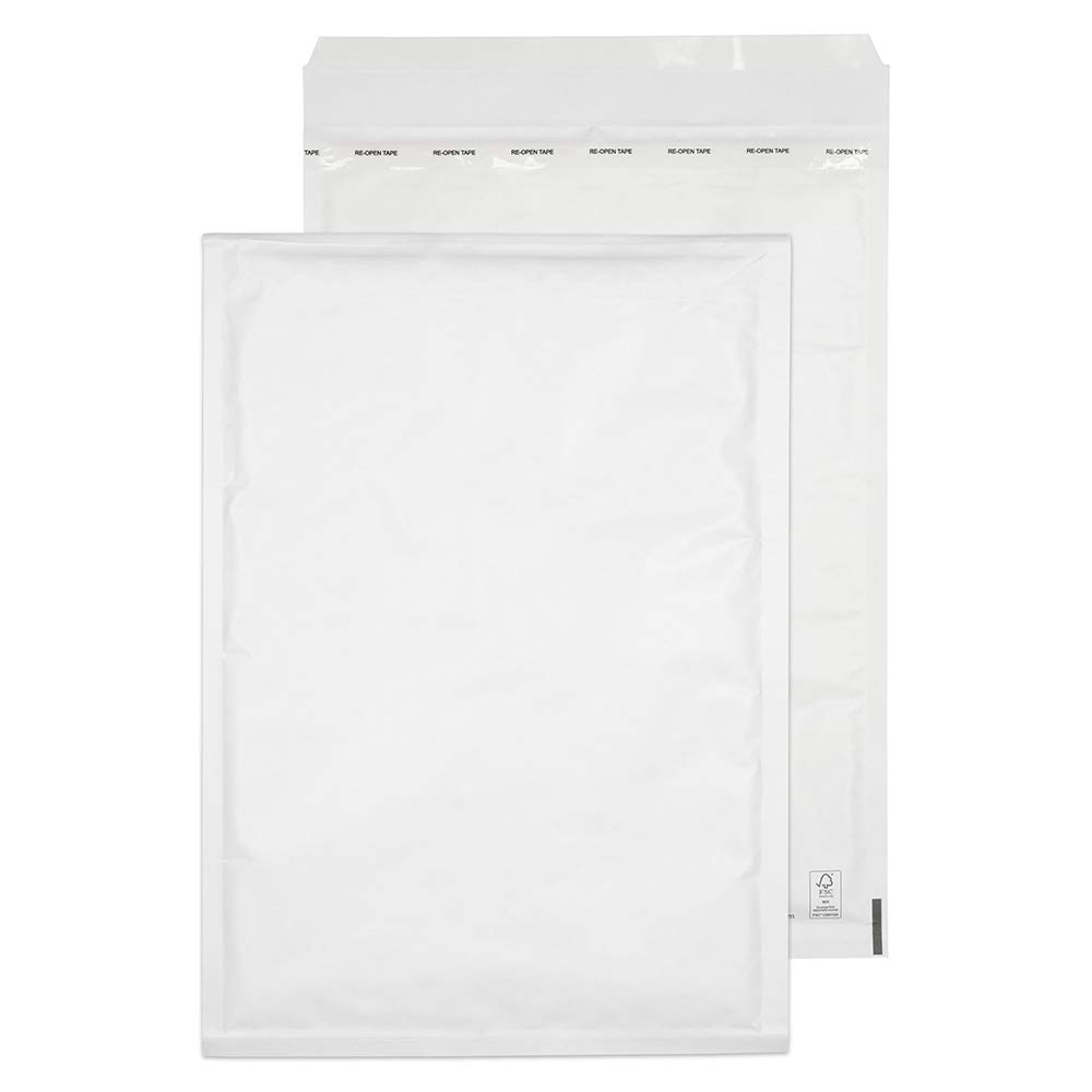 Blake Purely Packaging 300 x 430 mm Peel and Seal Envelopes (J/6 PR) White - Pack of 50