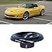 YOUTHINK 4in Cold Air Intake Turbo Horn Velocity Stack Adapter Decoration CNC Aluminum Car Accessory (Black)