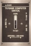 Retro TV Game Switch Notebook: Vintage Electronics Inspired Journal  Retro Gamer Notebook  6x9 Blank Lined Notebook