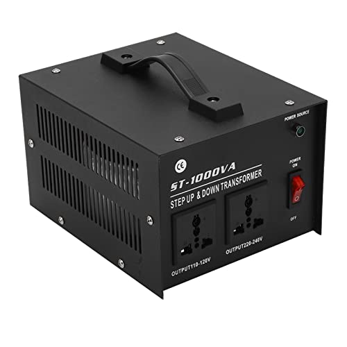 Transformador Convertidor de Voltaje, Protección Múltiple 50 Hz 60 Hz 1000 W Transformador...