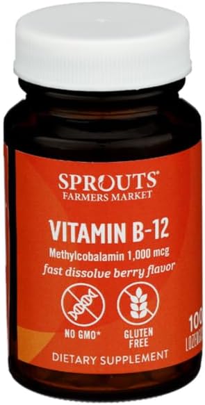 Sprouts Methyl B-12 1000 Mcg - 100 Tabletas